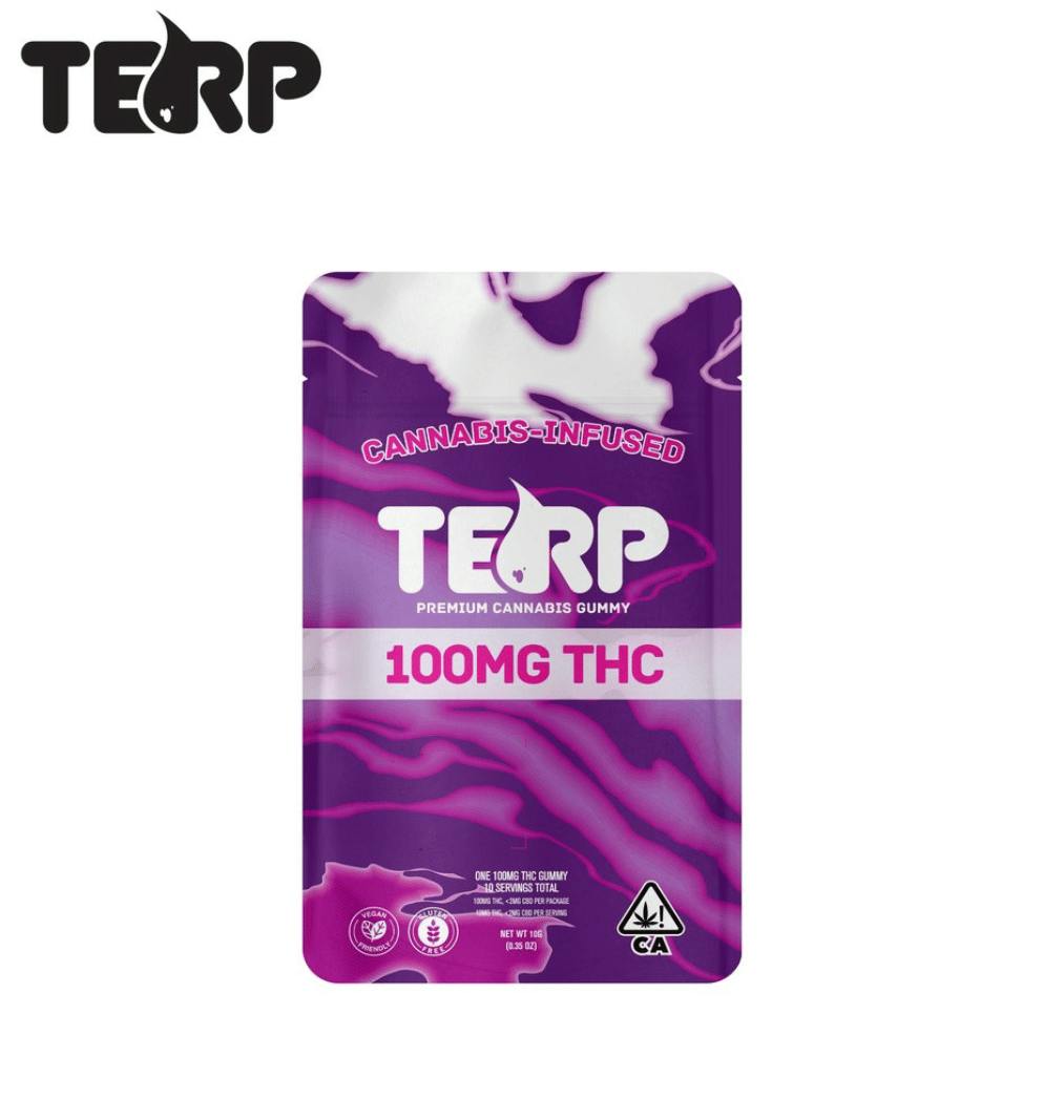 TERP - Wild Berry - 100mg Single Gummy - Single - Indica