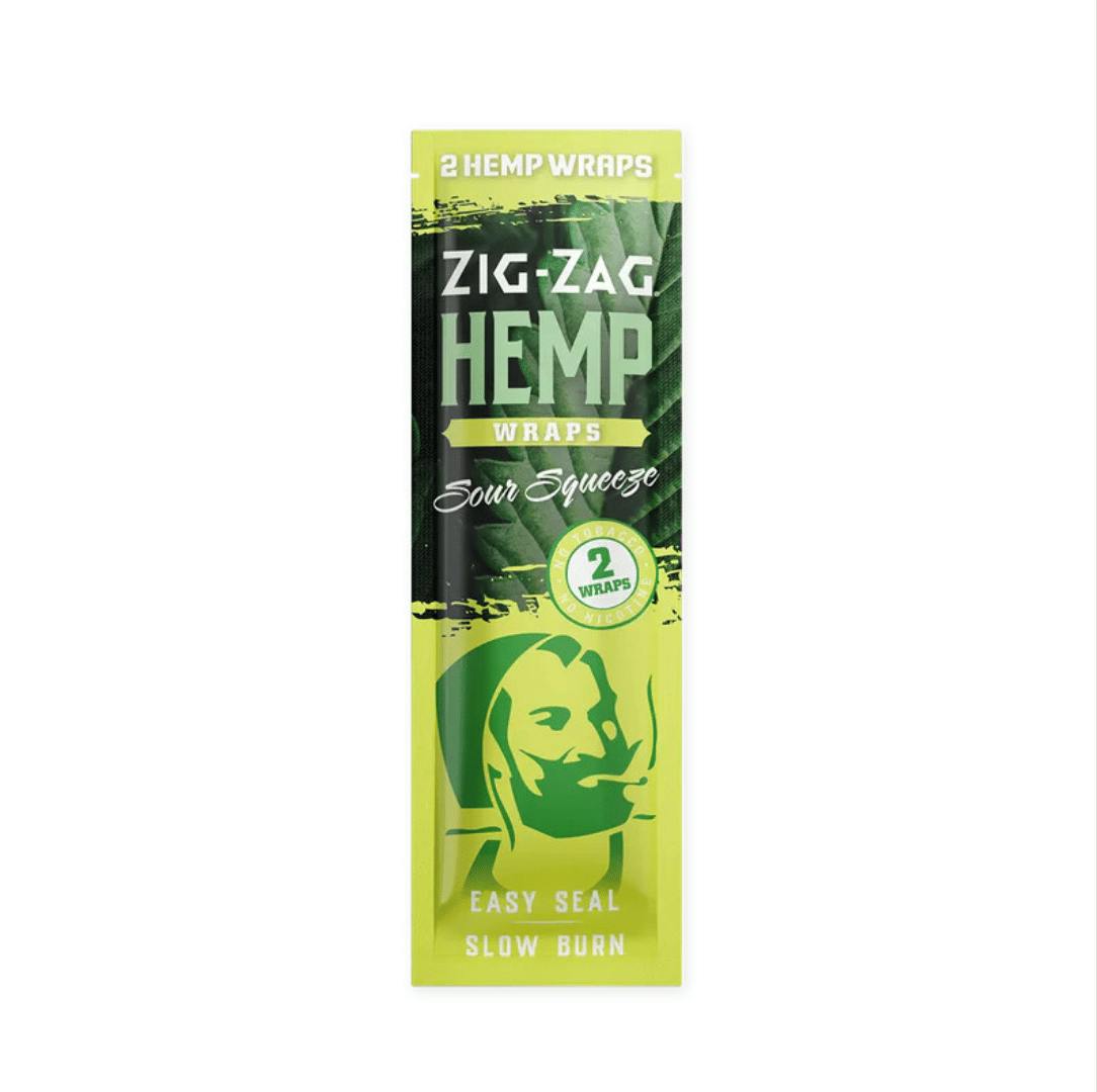 Zig Zag - Sour Squeeze Hemp Wrap - 2 Pack - 2-Pack Hemp Wrap