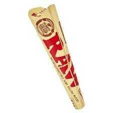 Raw - Organic Hemp King Size Cone 3pk - 6-Pack Cones