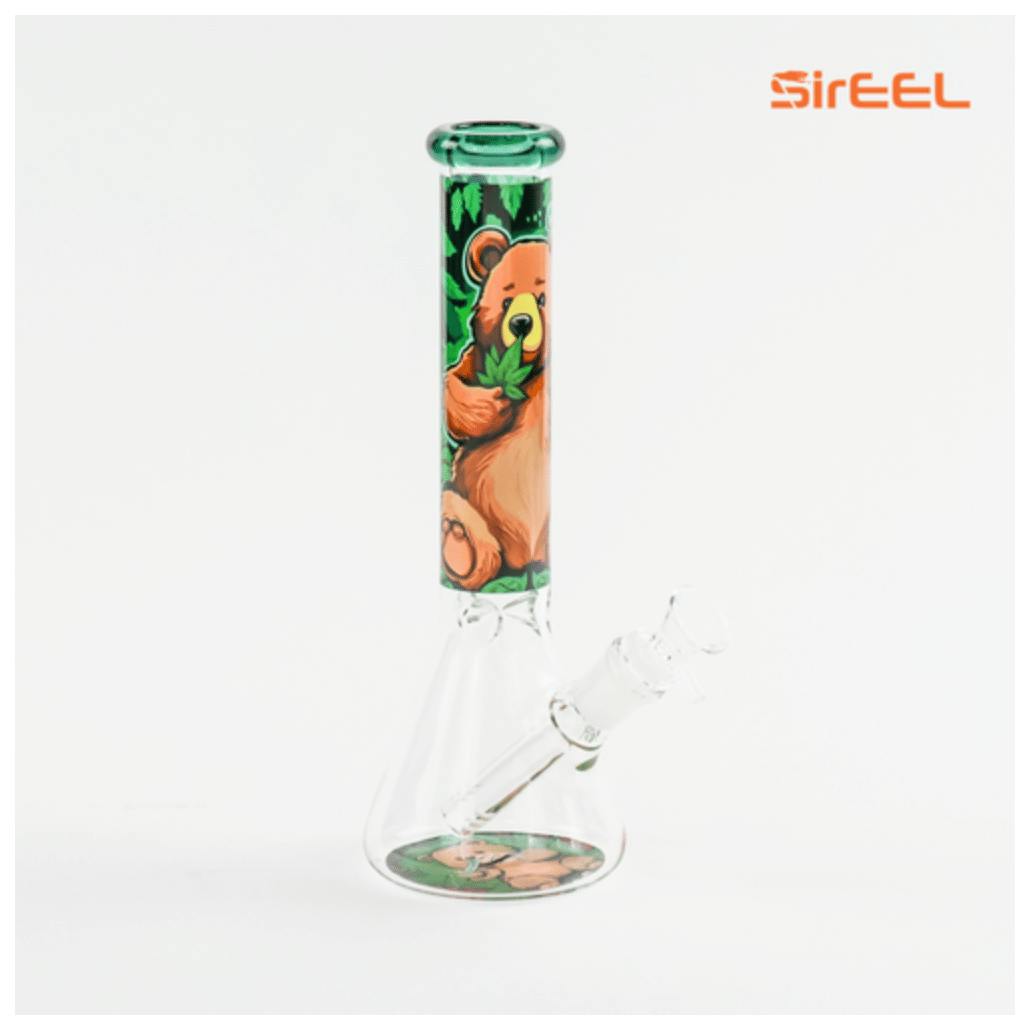 SirEEL - 10" Huggy Bear Beaker Bong with Bowl - 10" Huggy Bear