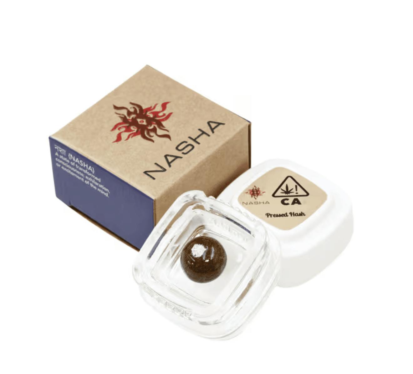 Nasha - G Tank - 1.2g Blue Pressed Hash - 1g Pressed Hash - Hybrid