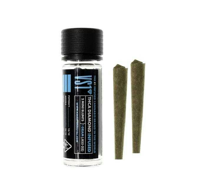 Kingston Royal - Frostiez x Pound Cake - 1g VS1 Diamond Infused Mini Blunts (2pk) - Infused Blunt...