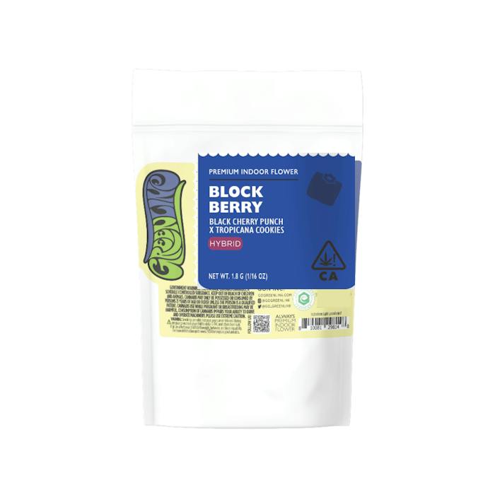 Greenline - Block Berry - 14g Indoor Flower - 3.5g - Hybrid
