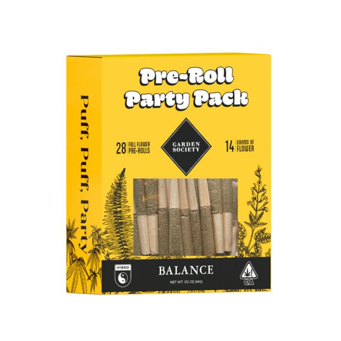Garden Society - Balance (Kush Mints) - .5g Prerolls(28pk) - PR pack - Hybrid