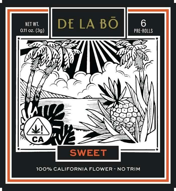 De La Bo - Purple Churro - .5g Prerolls (6pk) - PR Pack - Hybrid