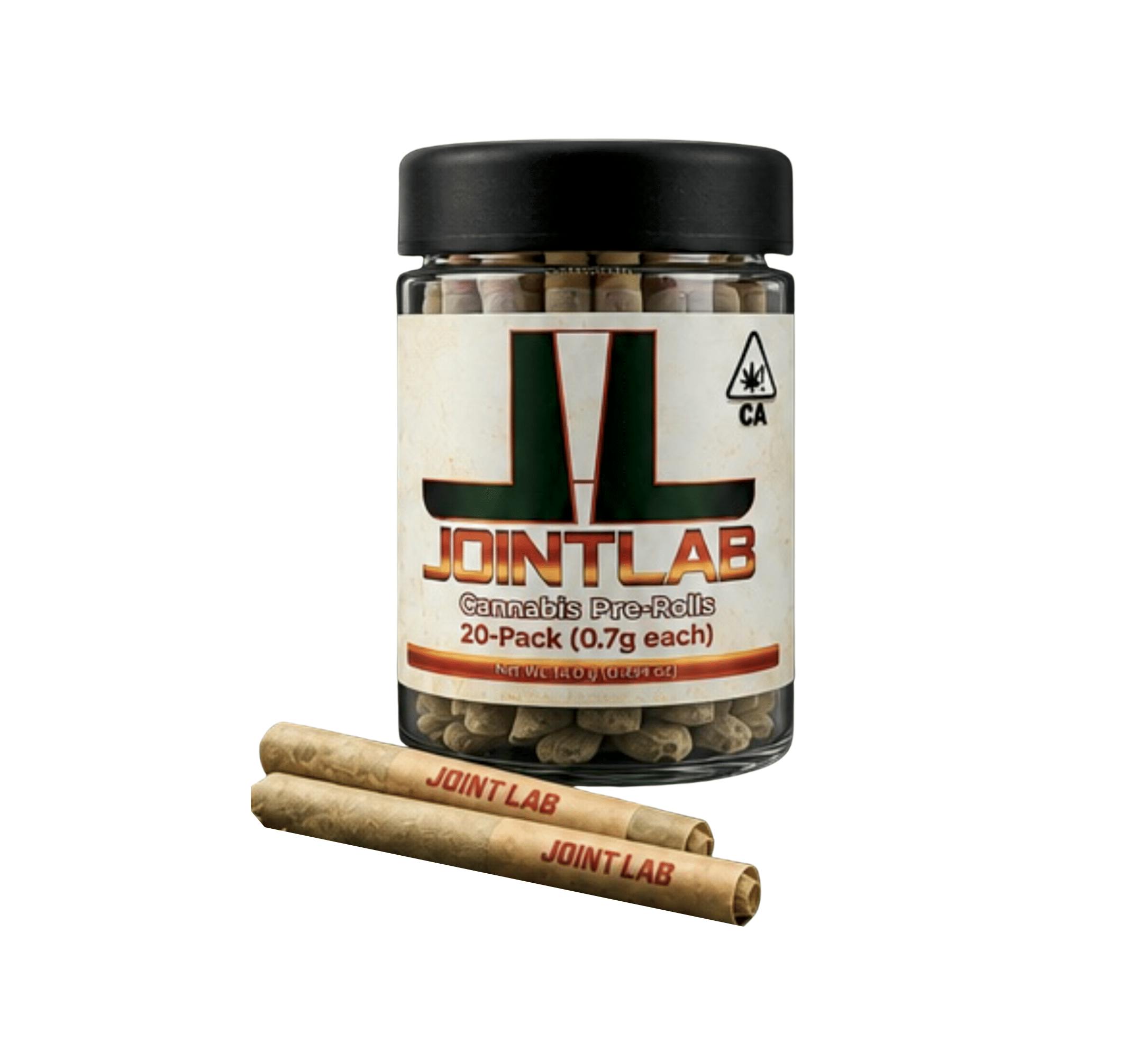Joint Labs - Hashburger - .7g Prerolls (20pk) - PR 20pk - Indica