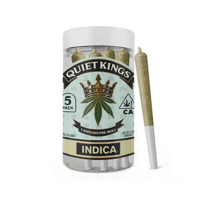 Quiet Kings - Ice Cream Cake - .5g Pre Rolls (5pk) - PR Packs - Indica