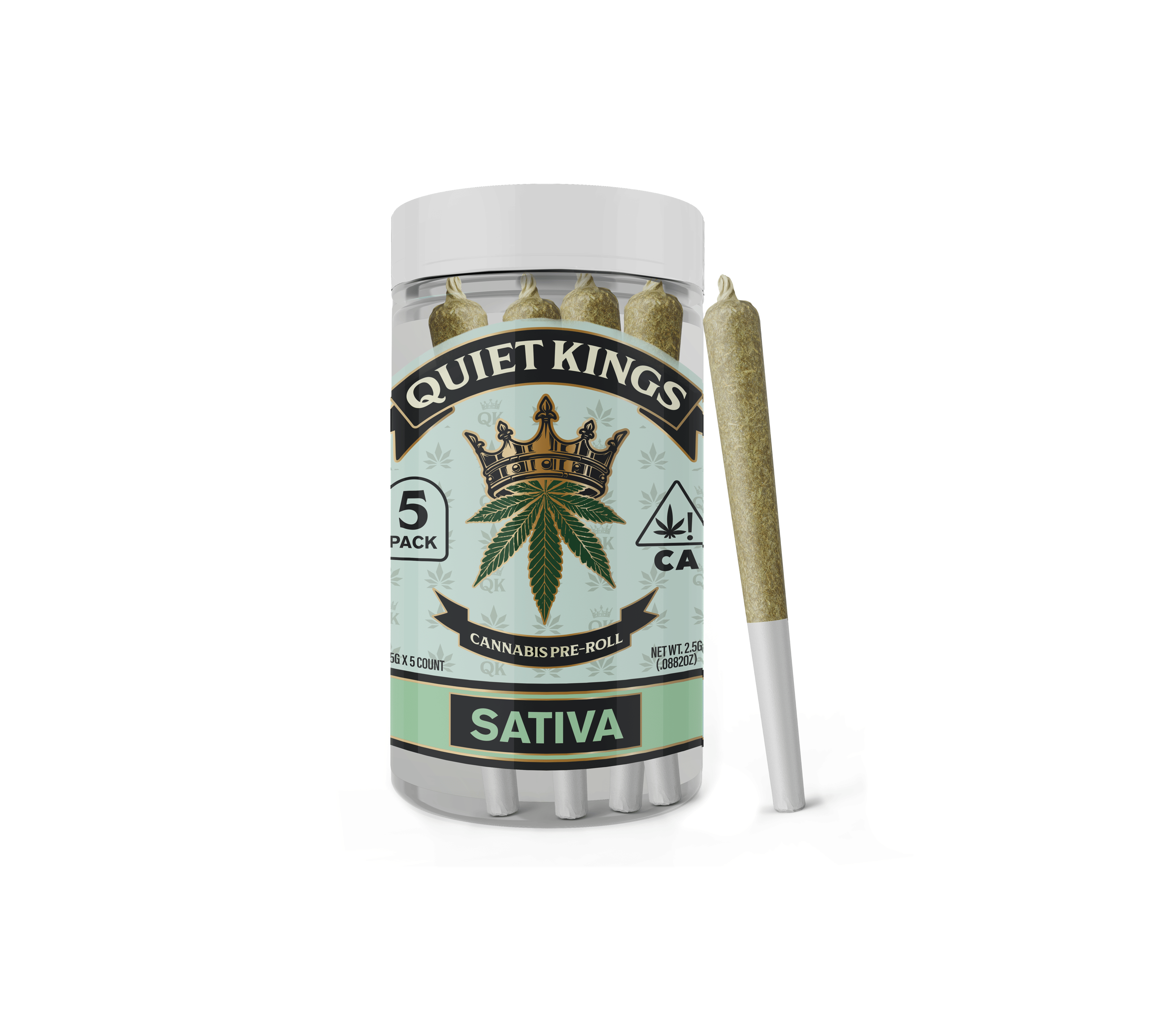Quiet Kings - Chocolatina - .5g Pre Rolls (5pk) - PR Pack - Sativa