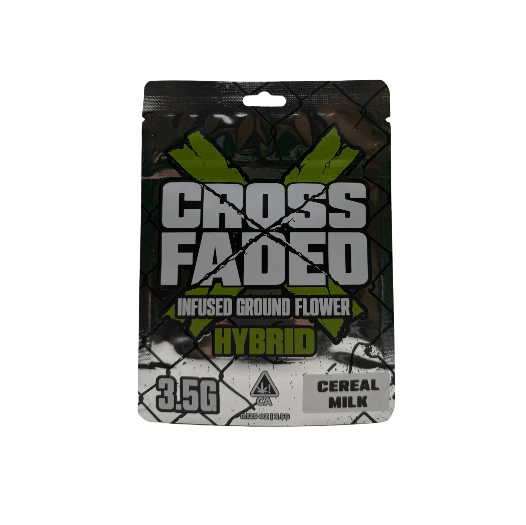 Cross Faded - Cereal Milk - 3.5g Infused Pre Ground - Infused PG - 3.5 Hybrid