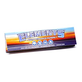 Elements King Size Slim Ultra Thin Rice Rolling Paper