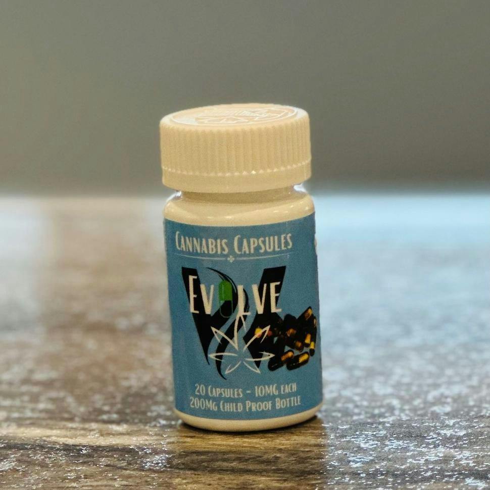 200mg THC - 20x10 | Capsules | Evolve Cannabis