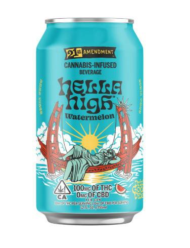 21st Amendment | Bev 100mg | Watermelon