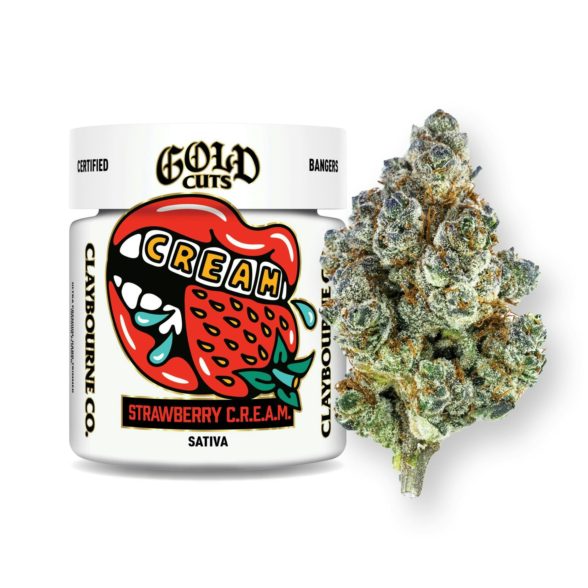 Strawberry C.R.E.A.M. (3.5g) - Gold Cuts by Claybourne Co.