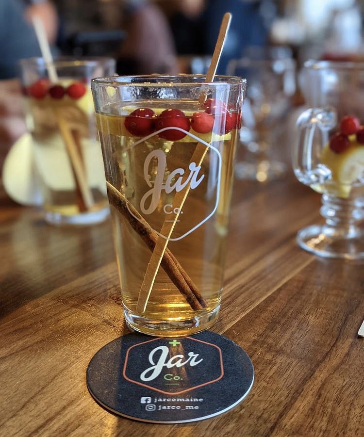 JAR Pint Glass at JAR Cannabis Co. Dispensary - Carrabassett (Sugarloaf)