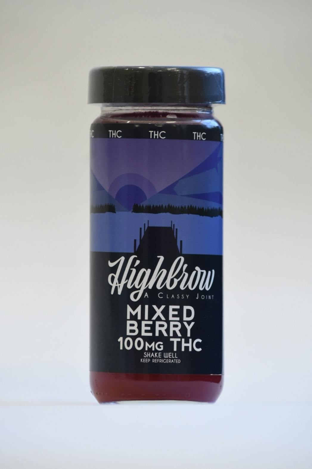 Highbrow 200mg - Blueberry Lemonade Hash Rosin