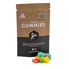 JAR Mixed Flavor Distillate Gummies 50mg 10pc