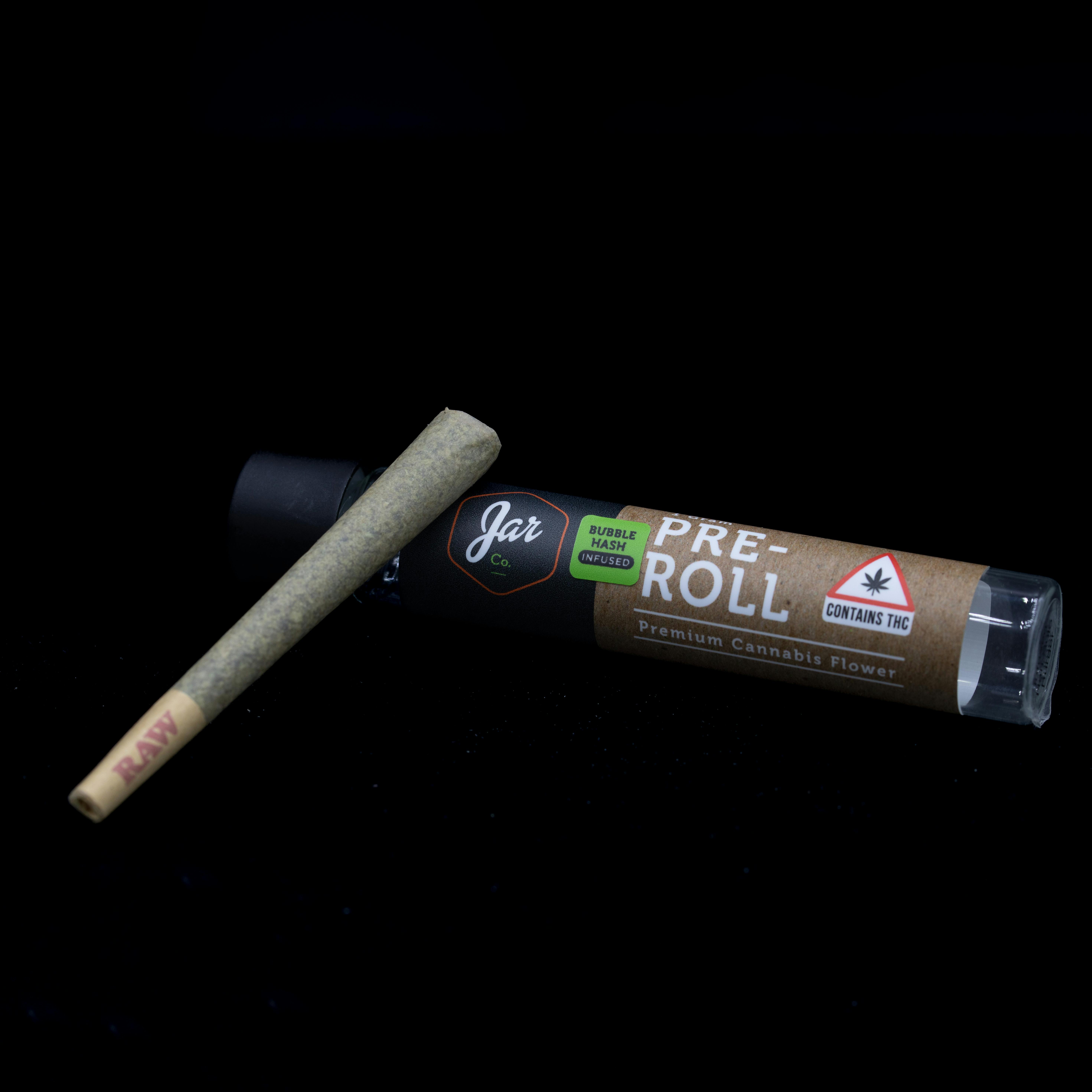 JAR Infused Bubble Hash Pre-Roll 1g - Clementine Kush