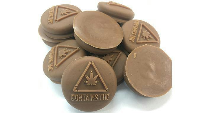 Chocolate Peanut Butter Bites | Chocolates | 200mg/ea by Mystique of Maine