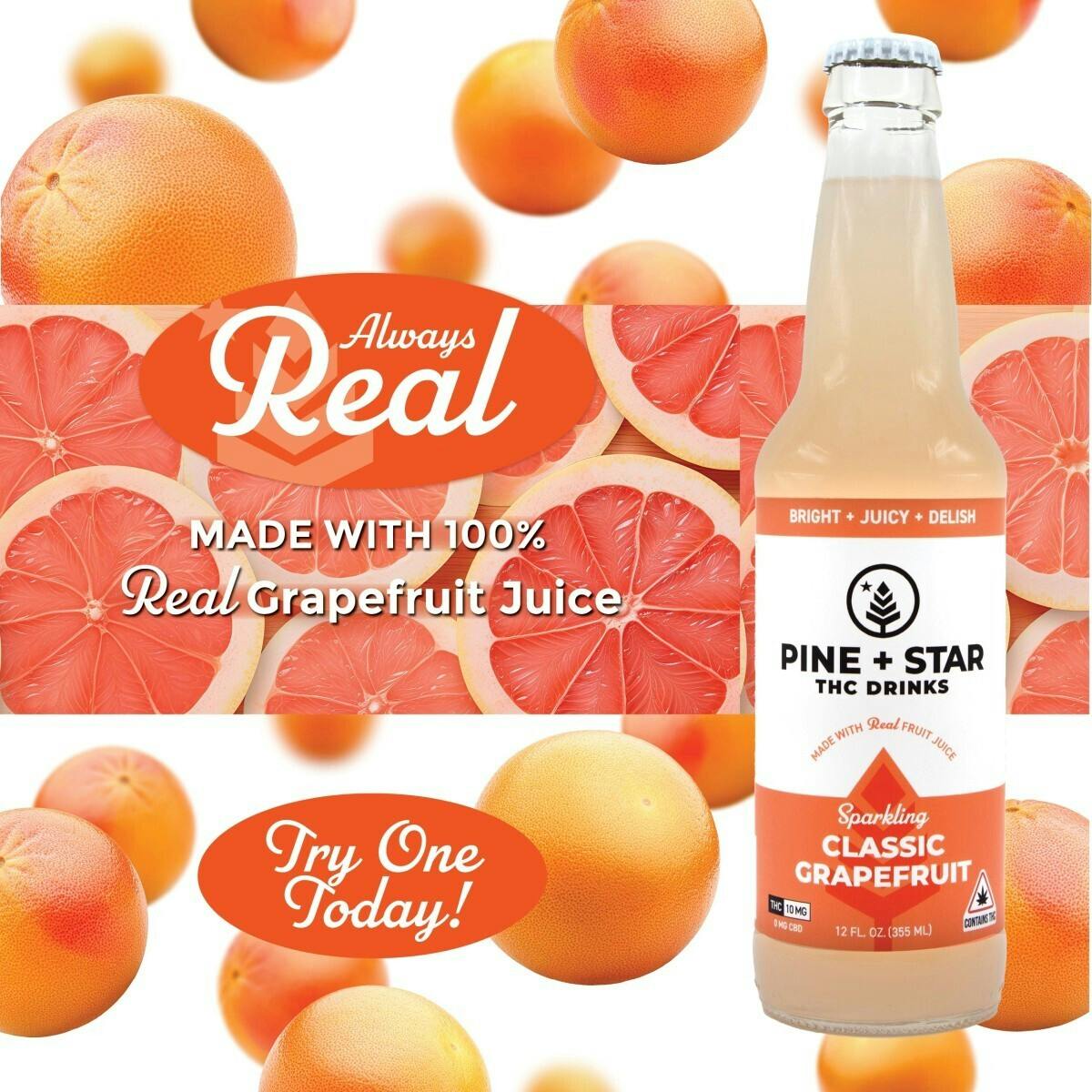Pine + Star - Classic Grapefruit