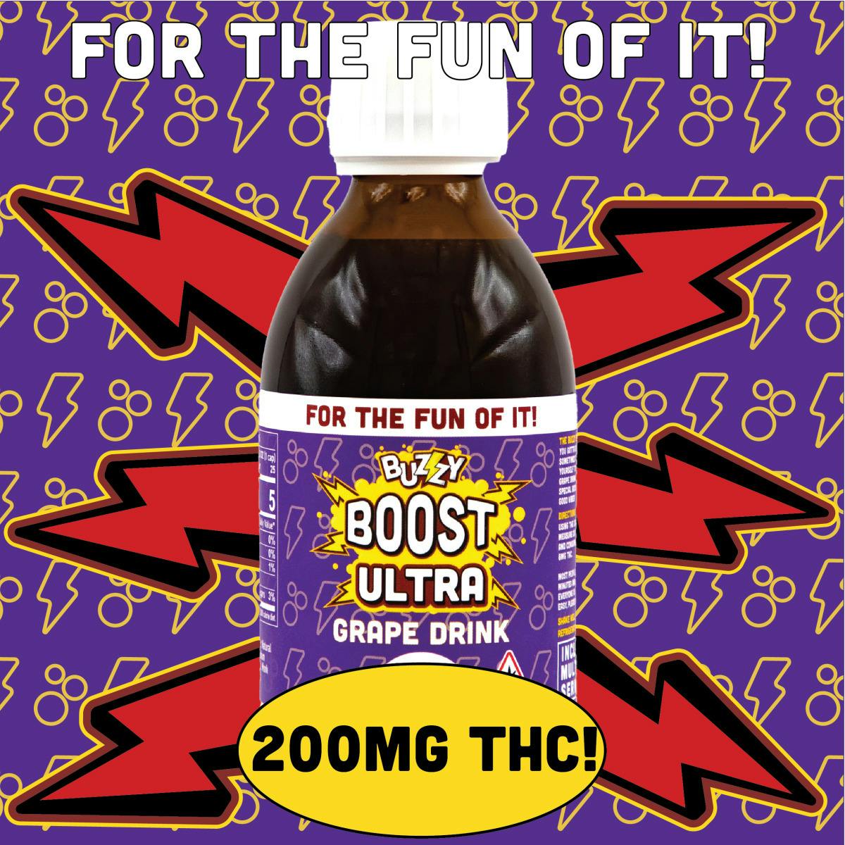Buzzy Boost - Grape Soda (200mg)