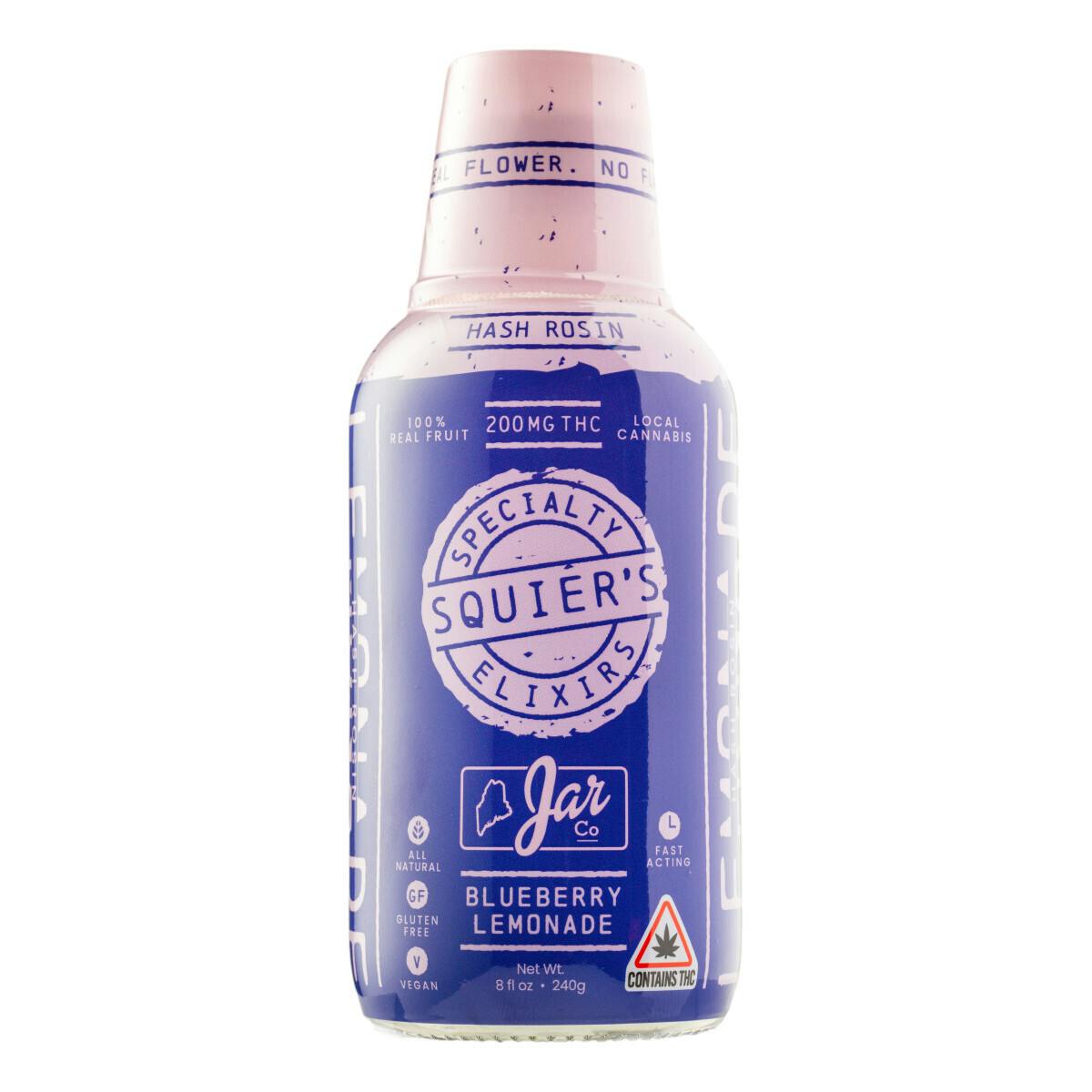 Blueberry Lemonade - 200mg THC Hash Rosin - Ready-To-Drink by Squier's Specialty Edibles
