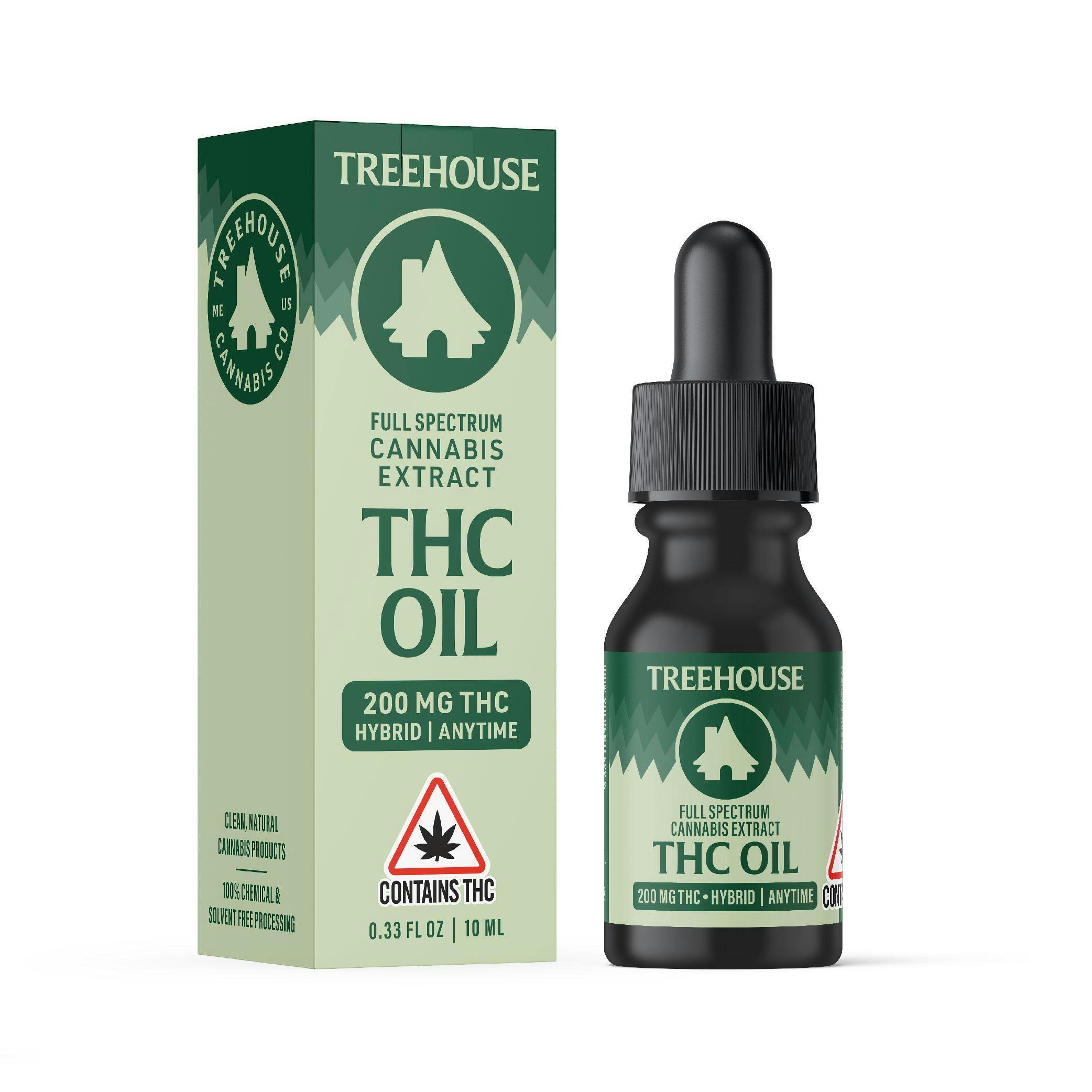 200MG 1:1 Tincture Hybrid | Treehouse at Pot of Gold