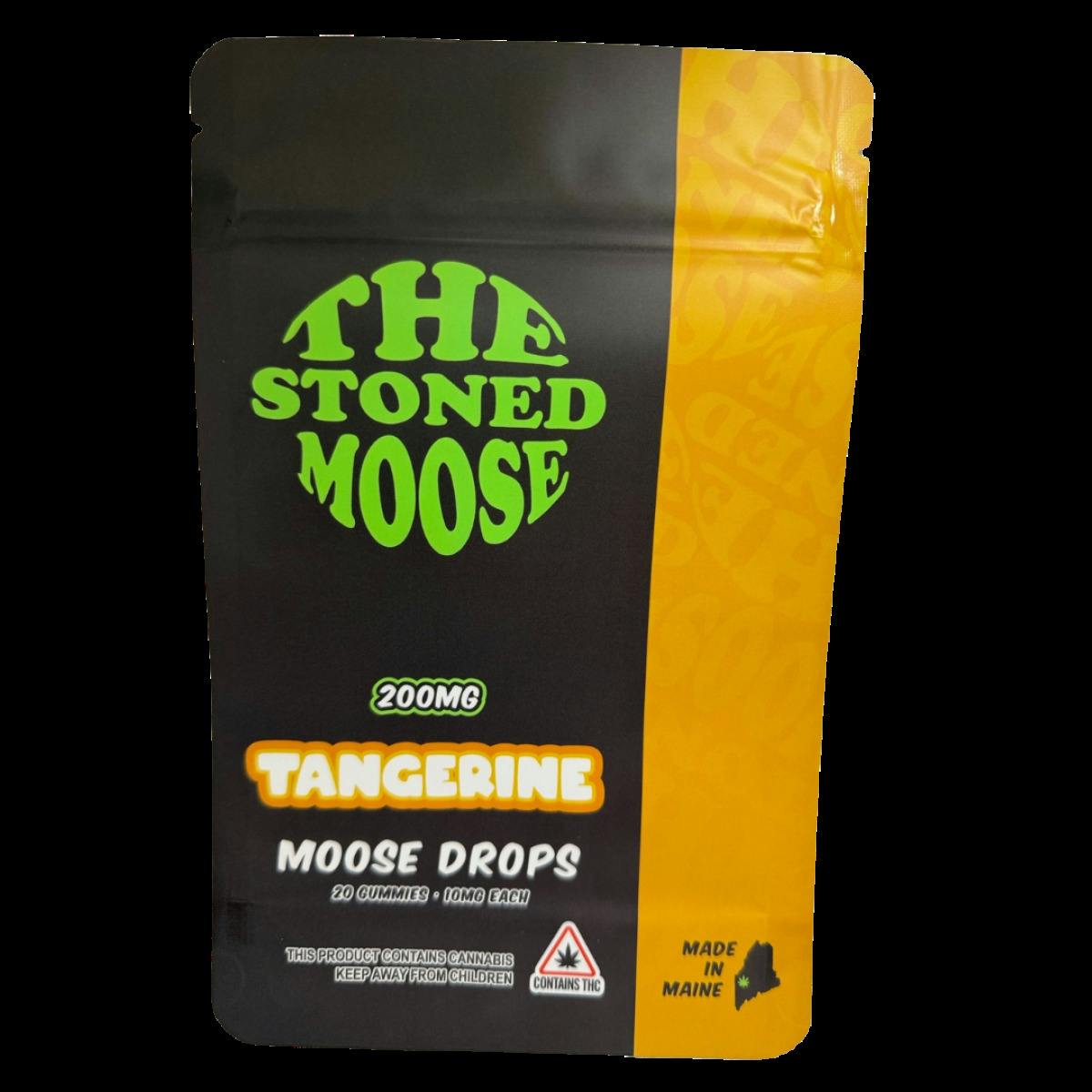 The Stoned Moose - 200MG Moose Drops Low Dose - Tangerine