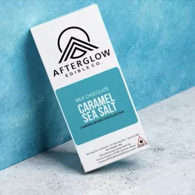 Afterglow - Milk Chocolate Caramel Sea Salt Bar | 100MG