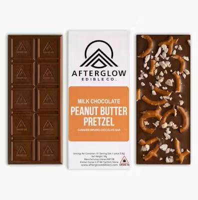 Afterglow | Milk Chocolate PB Pretzel | Chocolate Bar