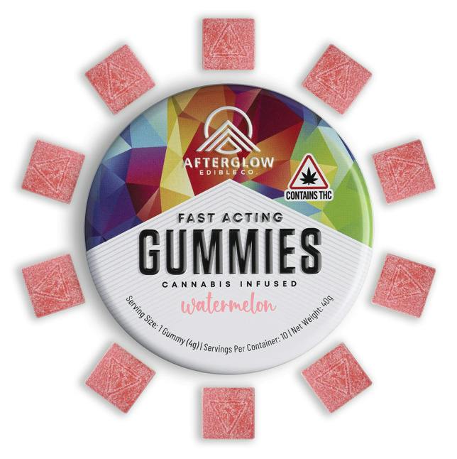 Afterglow - Watermelon Sativa Gummies | 100MG | Gummies | 100mg/ea