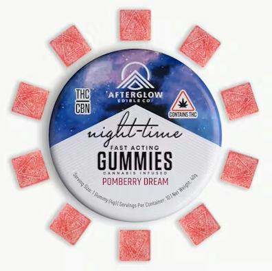 Afterglow - Pomberry Dream Fast Acting Gummies | 100MG