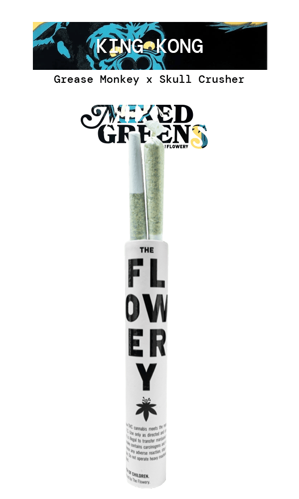 King Kong Whole Flower Prerolls 2x0.5g