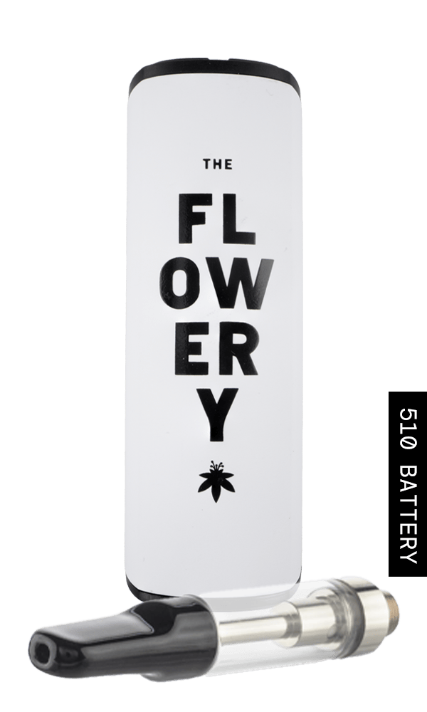 Flowery Branded 510 Adjustable Battery at The Flowery Dispensary Inverness