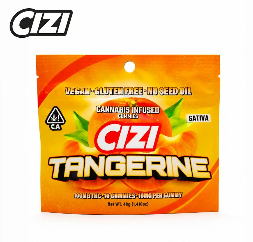 Cizi - Tangerine: Tangerine Gummies 100mg