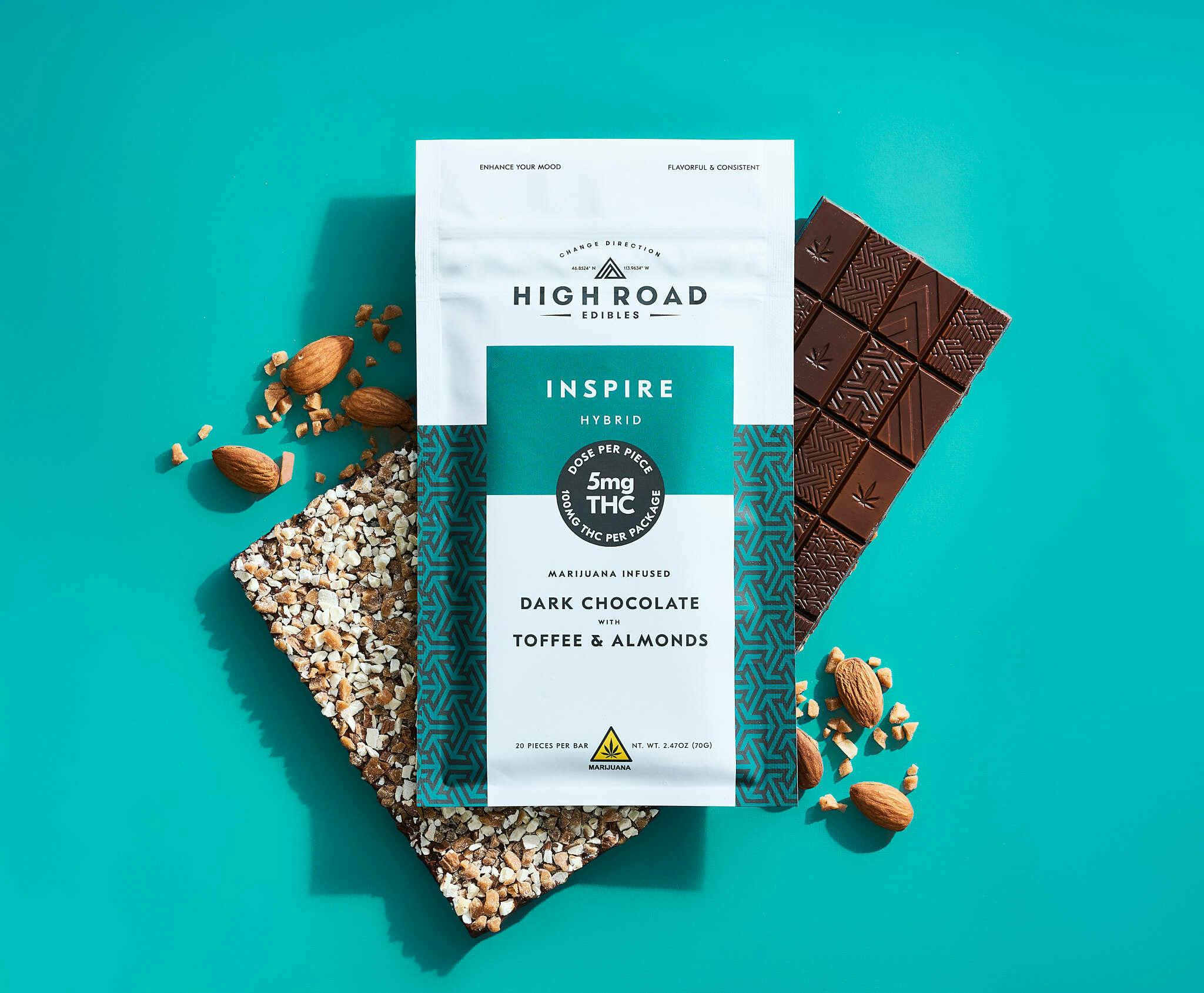 Chocolate Bar | Inspire Toffee & Almond