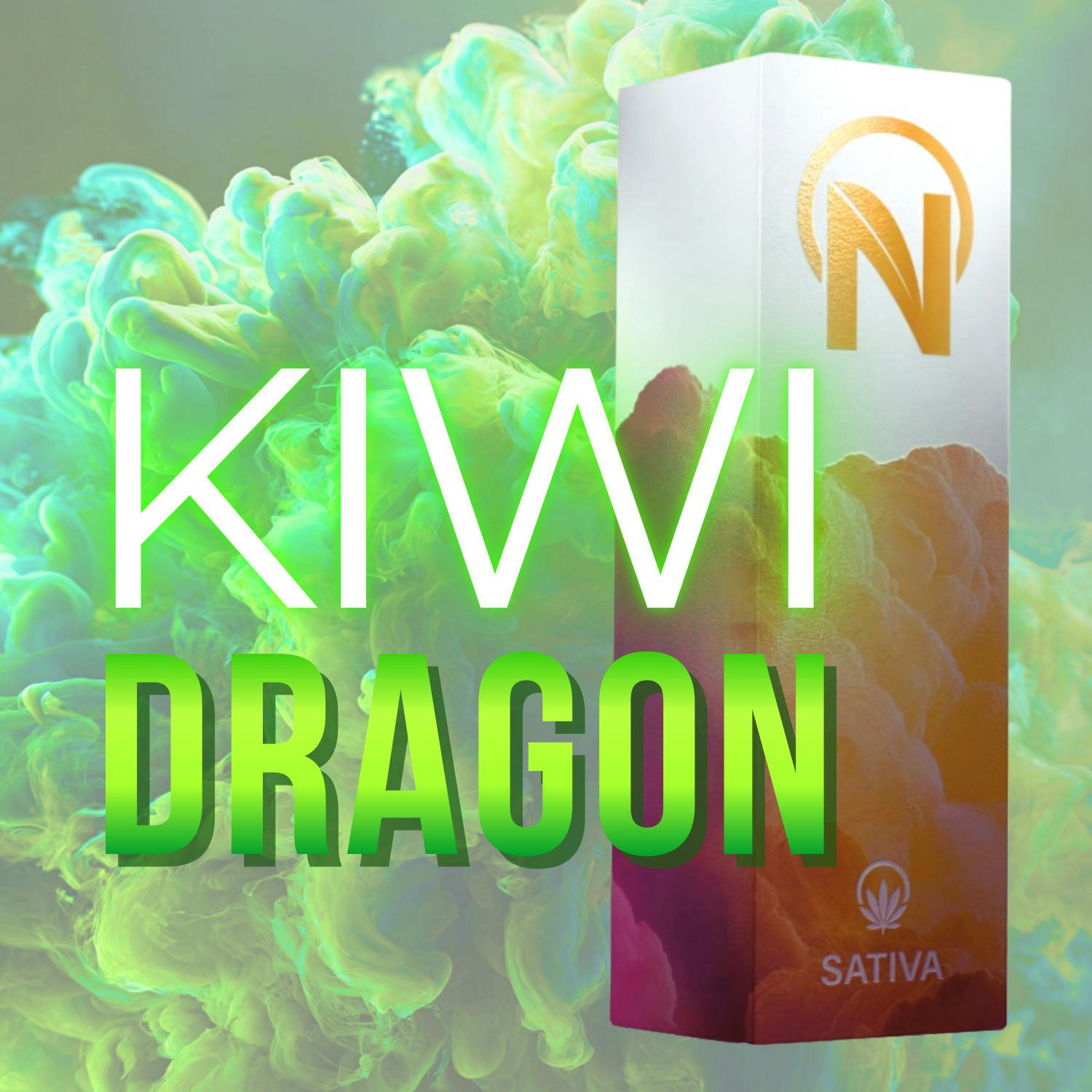1000mg Vape Cart | Kiwi Dragon