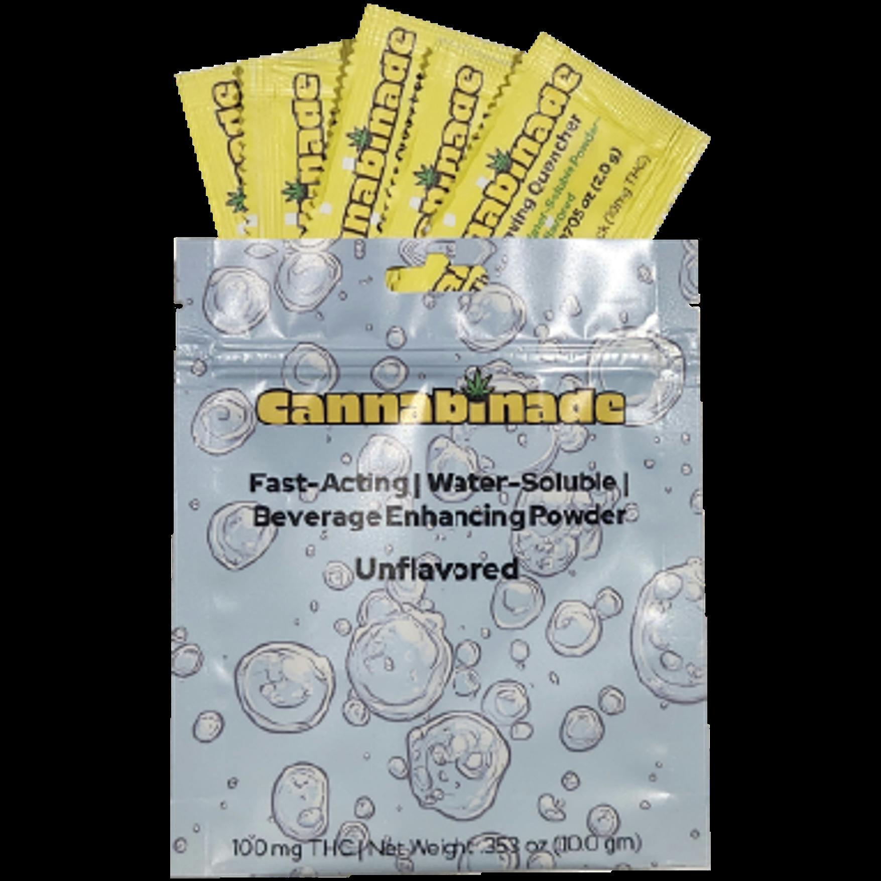 THC Mixer | Cannabinade Water Soluble Powder (5 Pack)