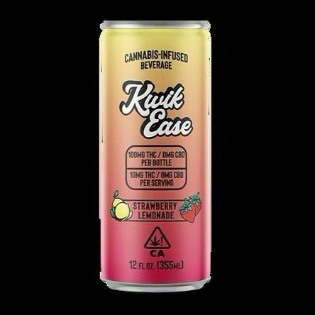 Manzanita Naturals - Kwik Ease - Strawberry Lemonade 12oz - 100 mg