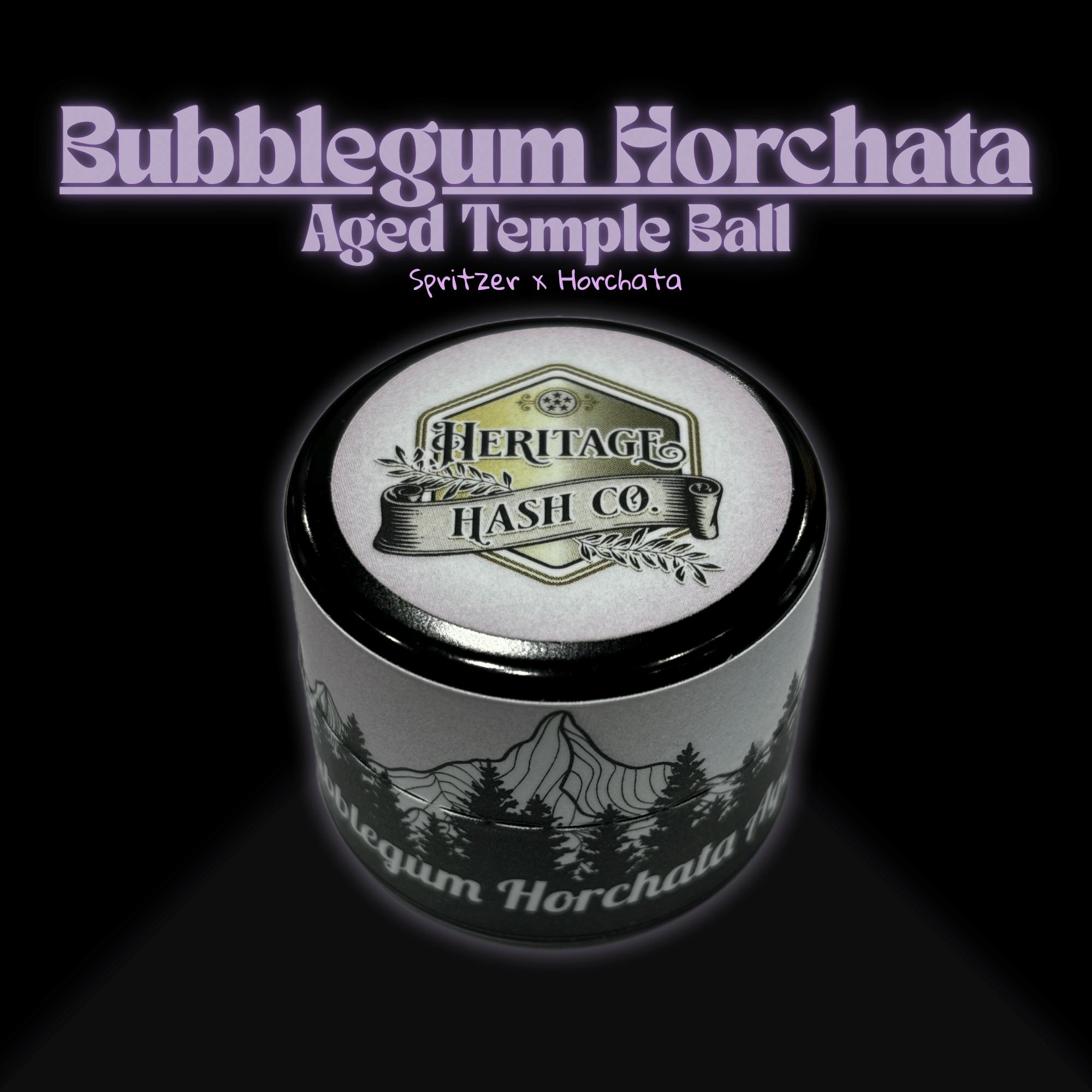 Heritage Hash Co. - Bubblegum Horchata Aged Temple Ball 2G