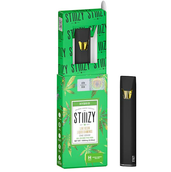 STIIIZY Lemon Cherry Gelato Live Resin Liquid Diamonds 1g Vape