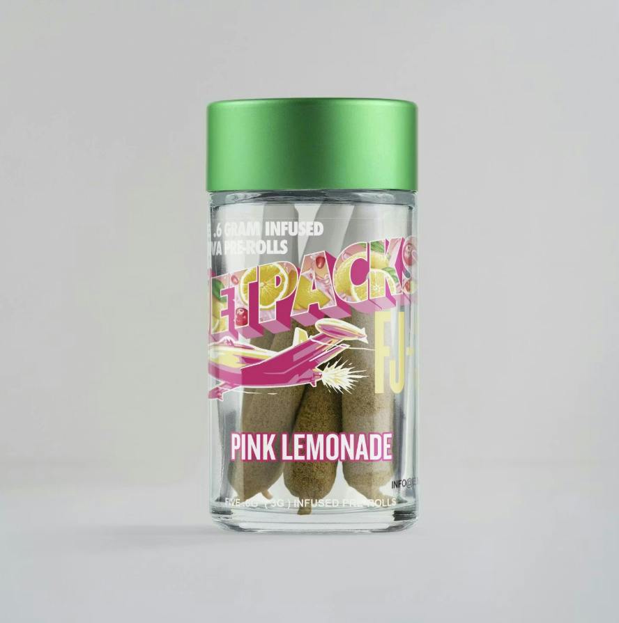 Jetpacks FJ-3 Pink Lemonade 5pk 0.6g Infused Prerolls