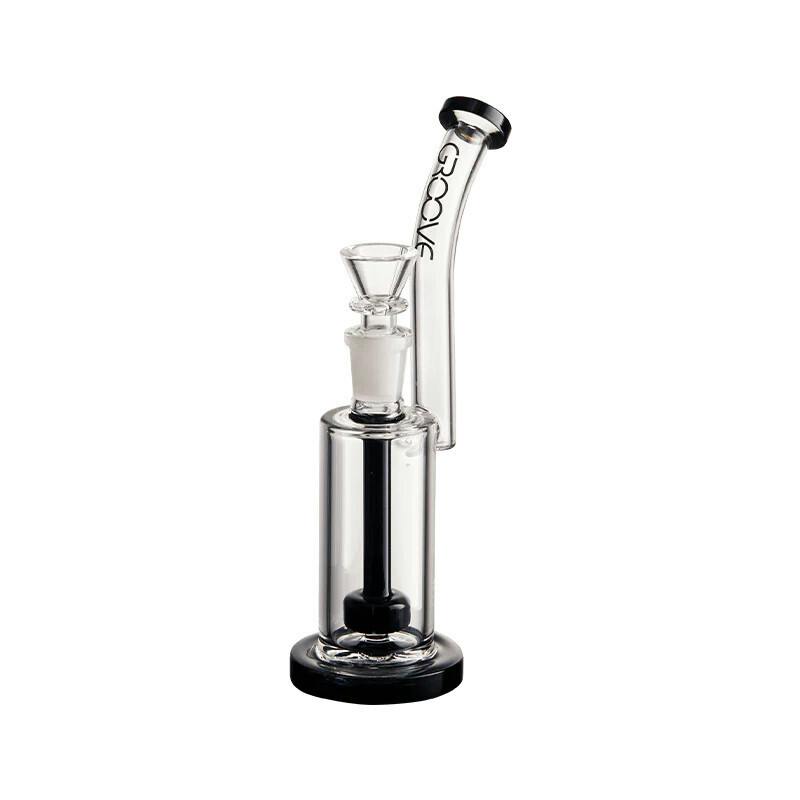 Groove 7" Small Rig (Bowl & Banger) - Clear/Black