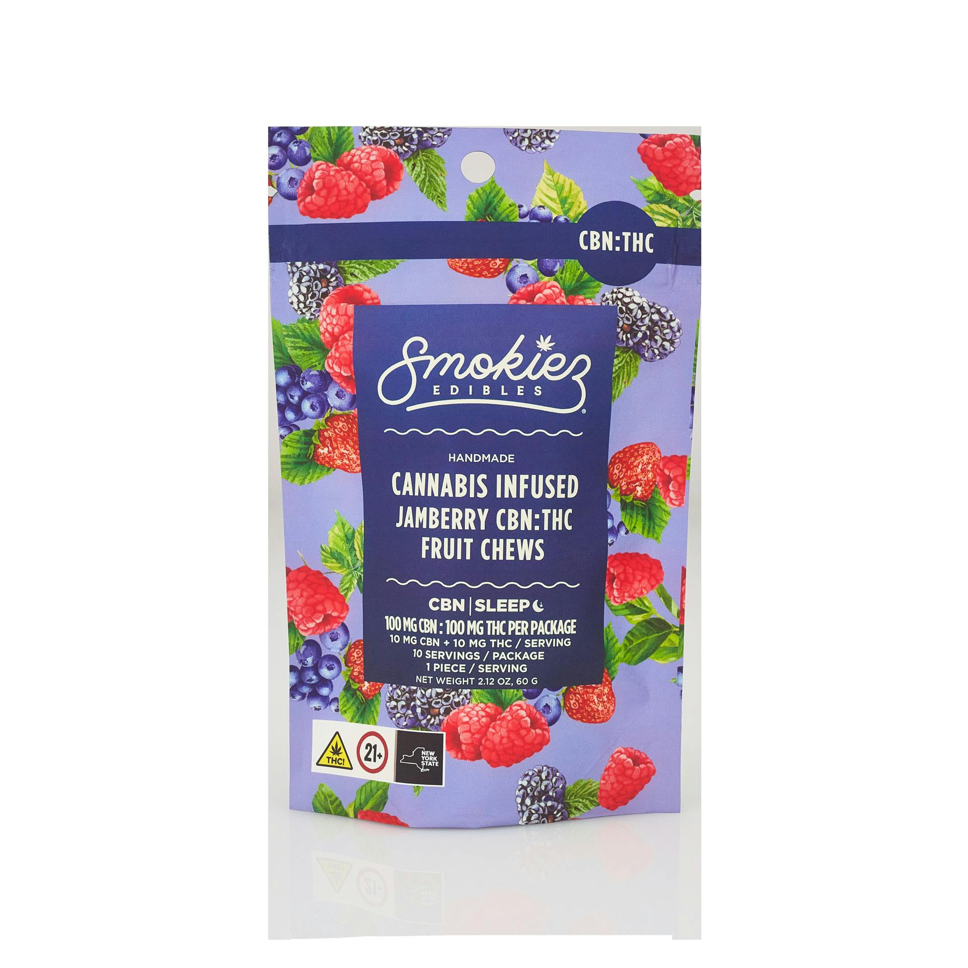 Smokiez Jamberry 10pk 10mg Gummies