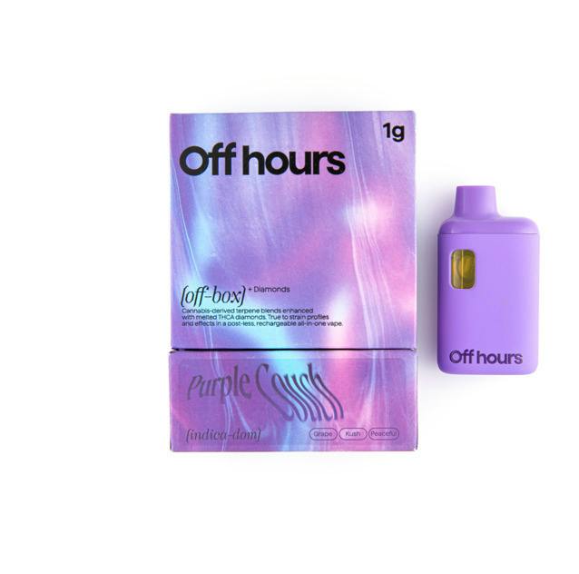 Off Hours Purple Couch 1g Diamond Infused Vape