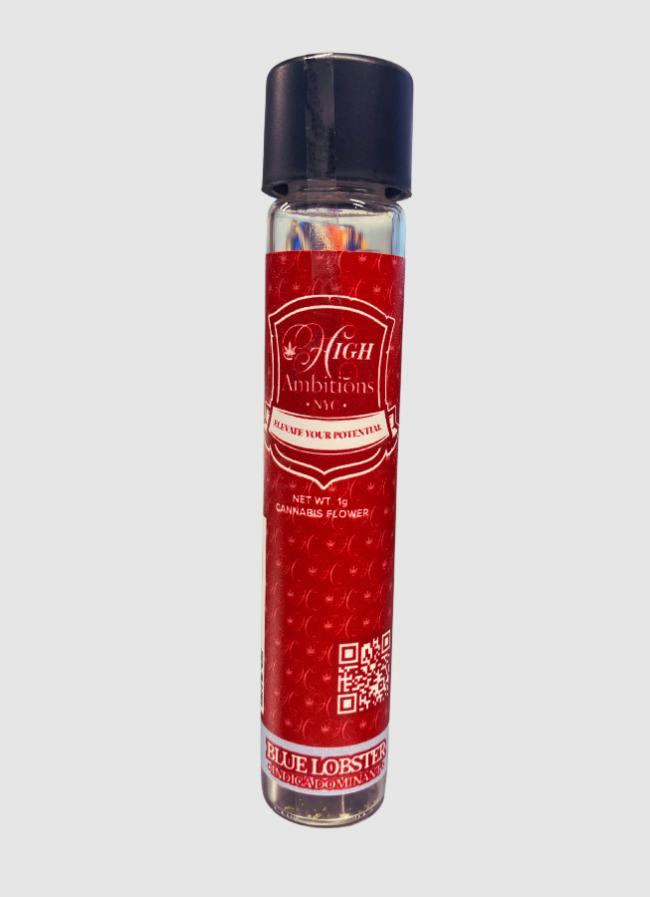 High Ambitions Blue Lobster 1g Pre-roll