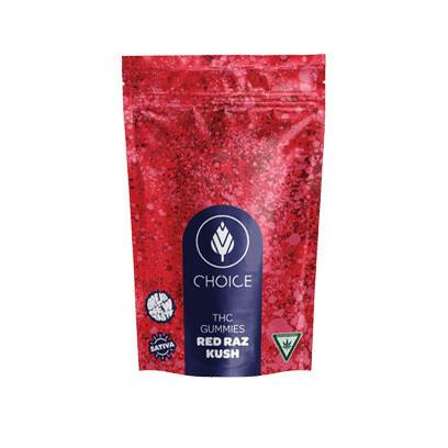 Choice Gummy 10 Pack - Red Raz Haze