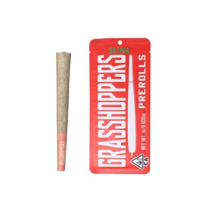 Grasshoppers: Infused Classic 1g Preroll -Sativa
