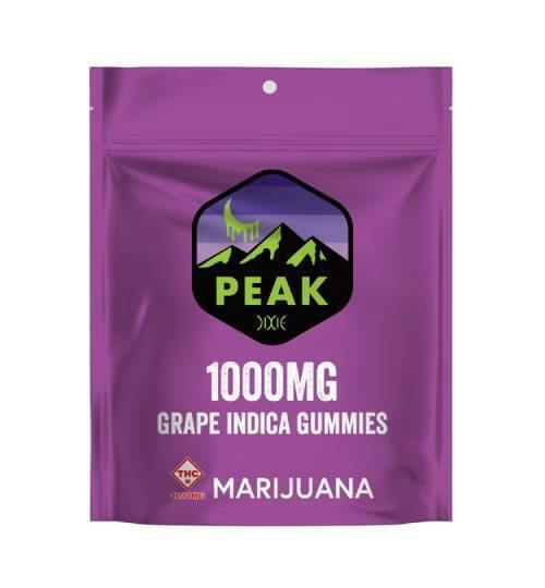 1000MG GRAPE RELAXING PEAK GUMMIES
