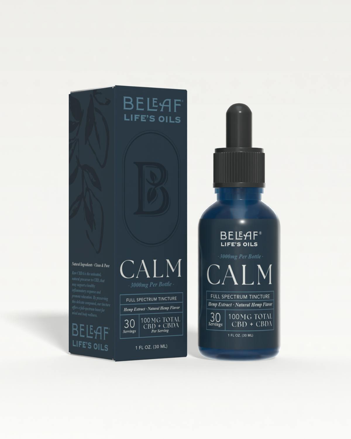 3000MG CALM: FULL SPECTRUM TINCTURE