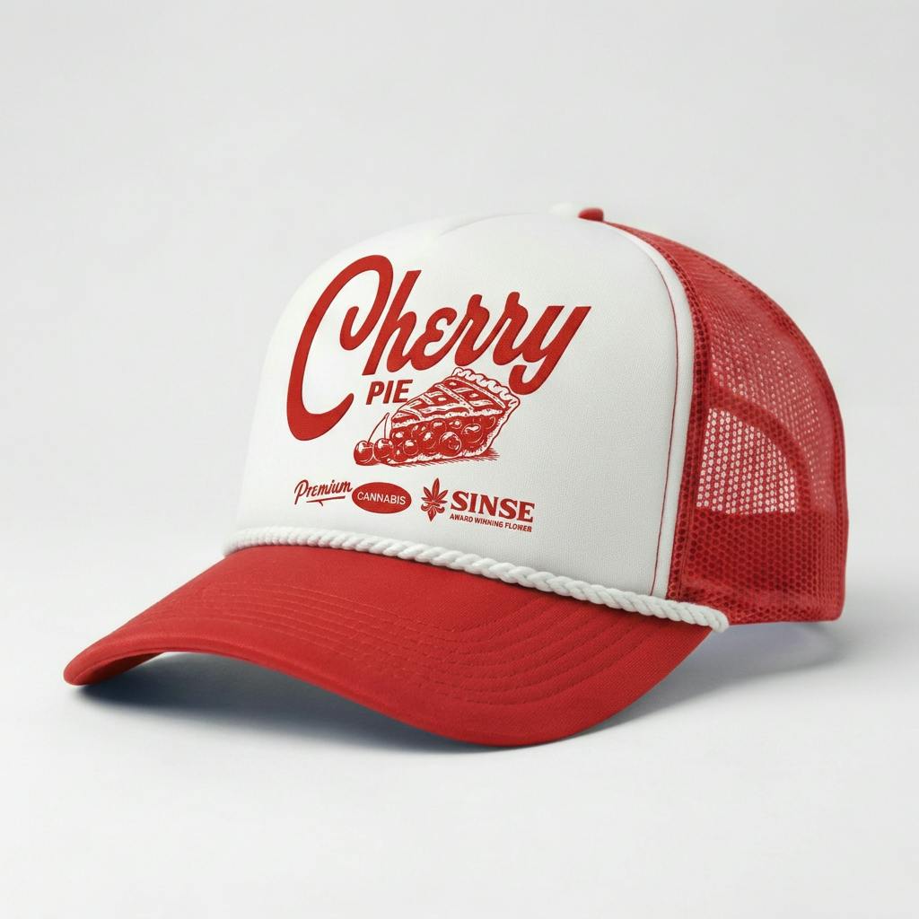 CHERRY PIE TRUCKER HAT